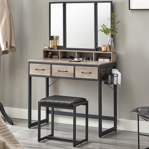 Vasagle dressing table with - vasagle,