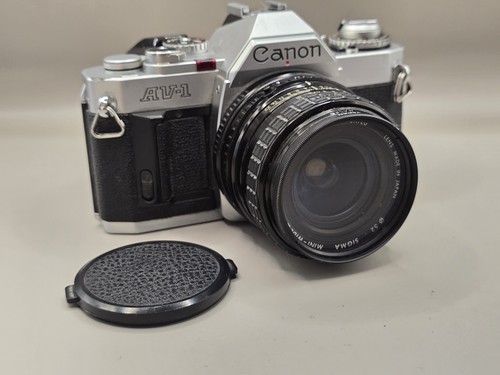 Canon 35mm film slr - av-1,