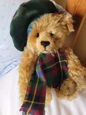 Steiff scottish bear jointed - bear,