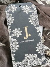 Junaid Jamshed Women's Hijab / Dupatta Stole Size 46 NEW