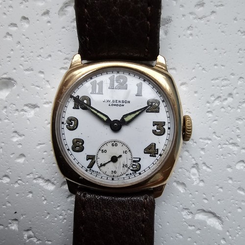 Solid gold w benson - 9k,