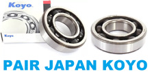 CRANK MAIN BEARINGS X2 FOR YAMAHA WR250F WR 250 2001-2024 JAPAN KOYO