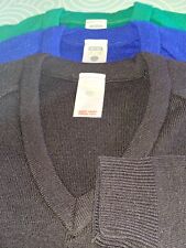 Childrens Knitted Courtelle Top Quality V-Neck  Pullover 24" to 36"