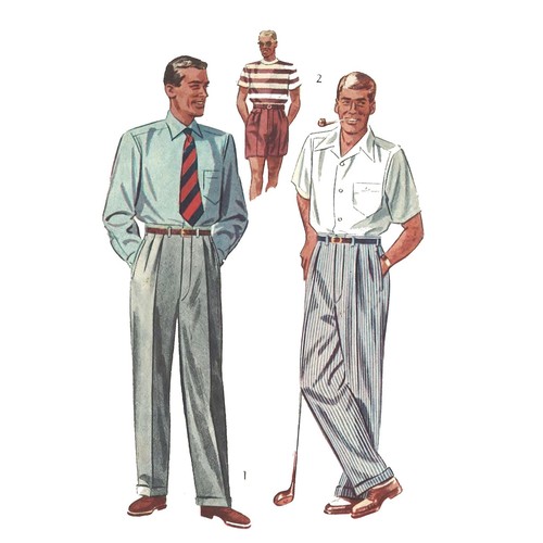 1950 sewing pattern mens - sewing,