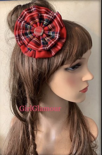 Royal stewart tartan rosette - stewart,
