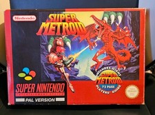Super Metroid snes Original UK Pal Full Price Release Complete with PlayersGuide