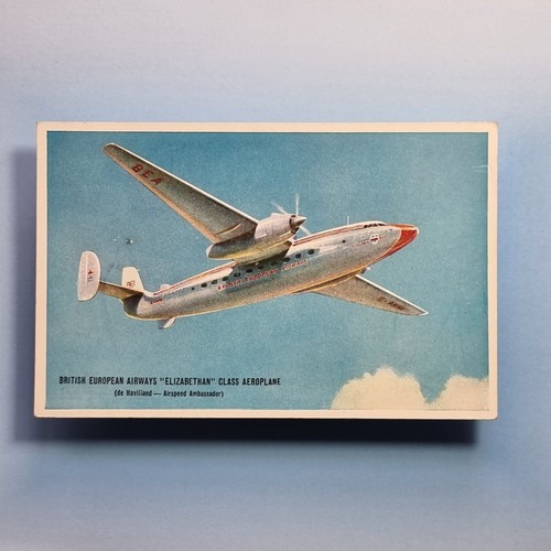 Commercial aircraft postcard - commercial,