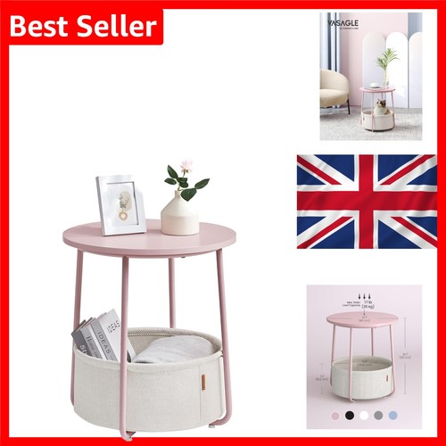 Lilea round end table with - lilea,