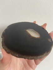 Agate Slice Polished Coaster 850mm Across