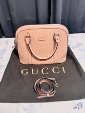Gucci Pink Leather Tote Bag | Excellent Condition | 2-Way Wear| La Vallée Outlet