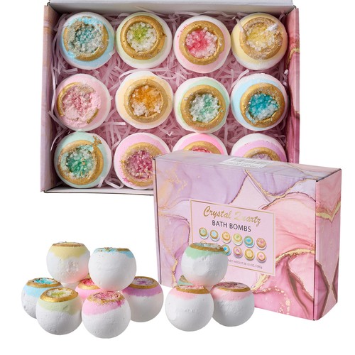 12x bath bombs gift - 6/12x, set
