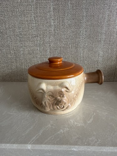 Sylvac pork dropping - dropping, pot