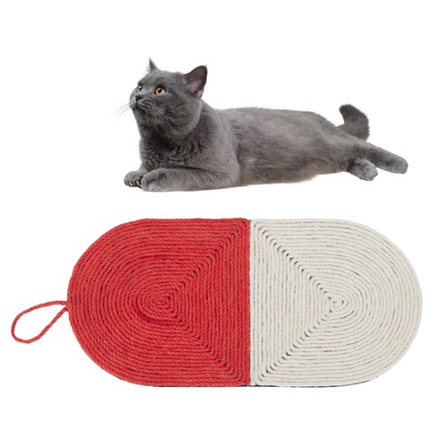 Natural sisal cat scratcher - natural,