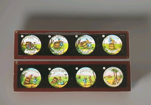 Antique magic lantern slides - antique,