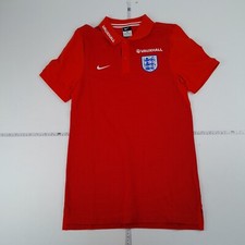 ENGLAND Polo Shirt Small Red