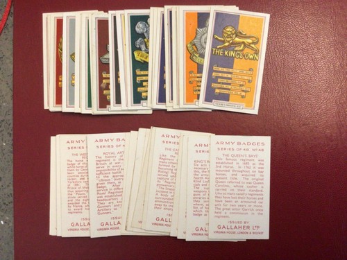 Gallaher cigarette cards - ,