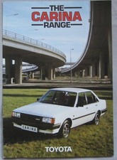 1982 Toyota Carina Brochure