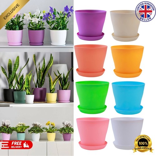 Plant pots flower matt plastic - matt,