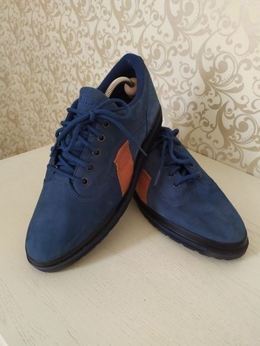 Mens bally heels navy - navy, leather