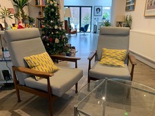 heal's armchairs by Guy Rogers