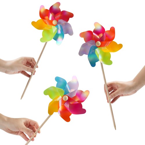 Pack rainbow pinwheels for - 10,