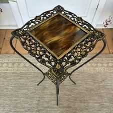Antique Brass Plant Stand