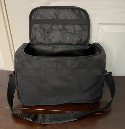 Hairdressing tool bag - bag, black