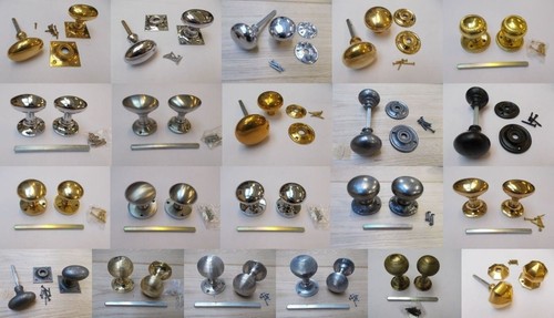 Mortice door knobs old - knobs,