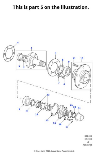 Land rover plate - range,
