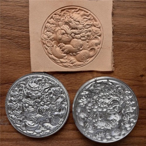 Kylin lion pattern leather - kylin,