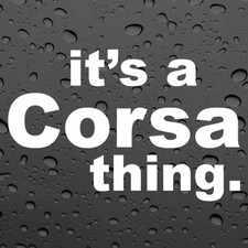 IT'S A CORSA THING X2 PAIR