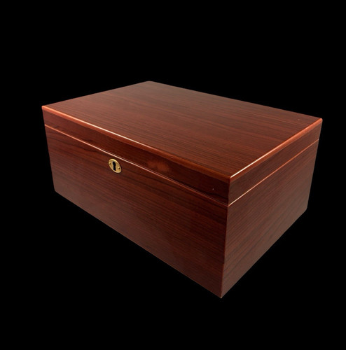 Vintage cigar humidor - humidor, cherry