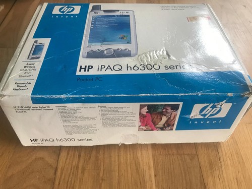 Boxed ipaq h6300 - boxed, pocket