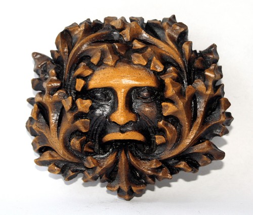Green man reproduction - green,