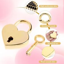2Pcs Mini Heart Heart Lock