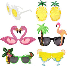 Party Glasses Funny Glasses Novelty Party Sunglasses 6 Pack Pineapple Sunglasses