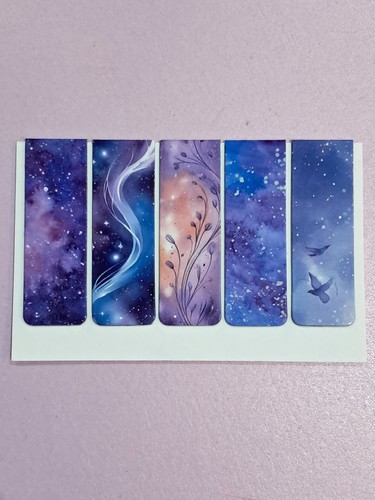 Set magnetic bookmarks - of,