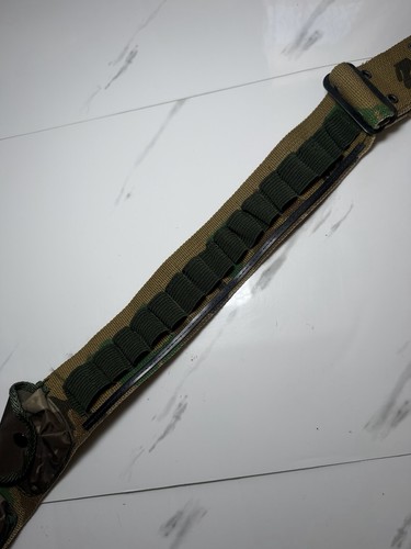 Vintage camo shotgun - camo, cartridge