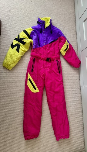 Vintage 80s retro - , ski