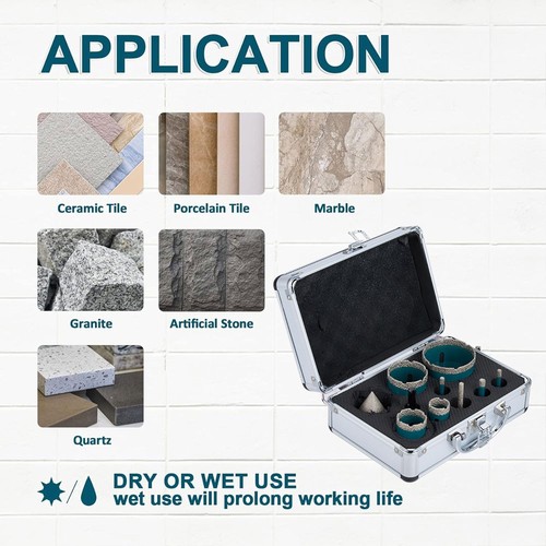 10pcs set diamond - diamond, drilling