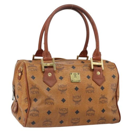 Mcm vicetos logogram hand bag - logogram,