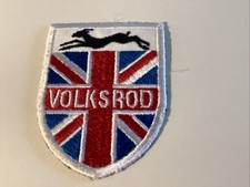 Volksrod Sew On Patches Embroidered Badges Iron-On