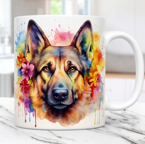 Dog print mug pet - dog,