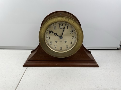 Chelsea ships bell brass - brass, clock