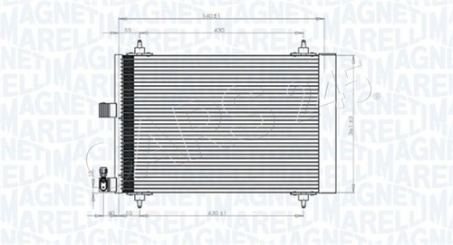 Condenser magneti marelli - ac,