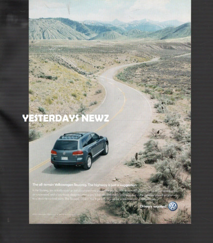 2004 print for volkswagen - 2004,