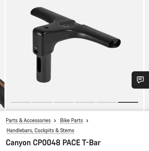 Canyon cp0048 bar 100mm - t-bar,