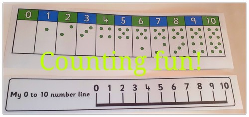 Number lines 10teaching - number, 0-10teaching