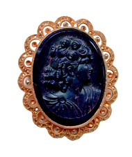 Vintage 1930s Black Bakelite