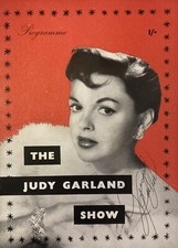 Judy garland signed programme - garland,